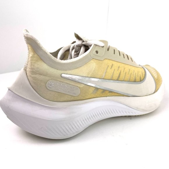 Nike Zoom Gravity Platinum Metallic Yellow Running Shoes BQ3203-001 Size 7 - Picture 7 of 11